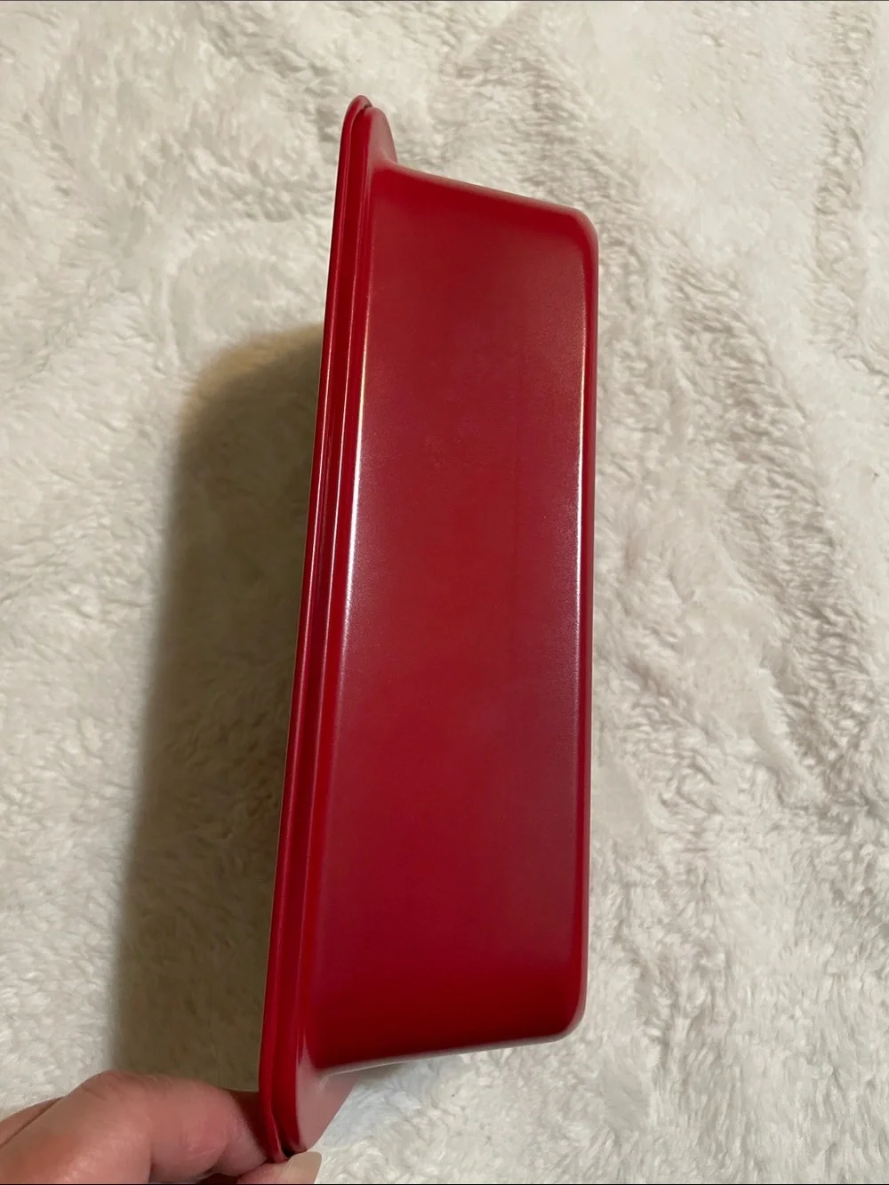 Red 10 x 5 in. Non-Stick Loaf Pan